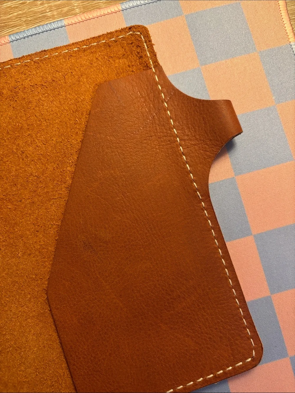Chic Sparrow A6 Cascade Kody Tan Leather Traveler's Notebook Planner Cover - Picture 15 of 16